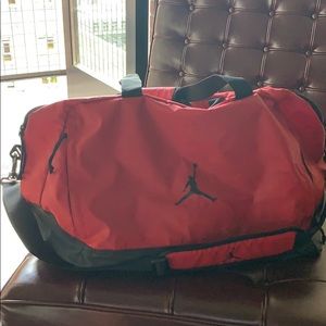 Jordan Brand duffel bag.